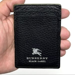 🟤⬛️ BURBERRY CARDHOLDER ⬛️🟤Beautiful Black/Saddle Brown